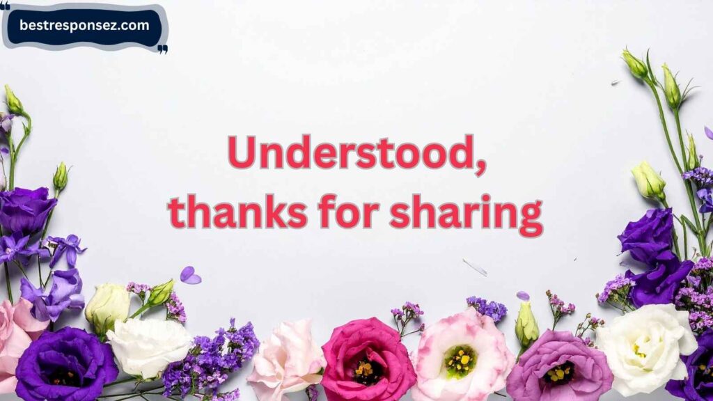 Professional/Polite Responses