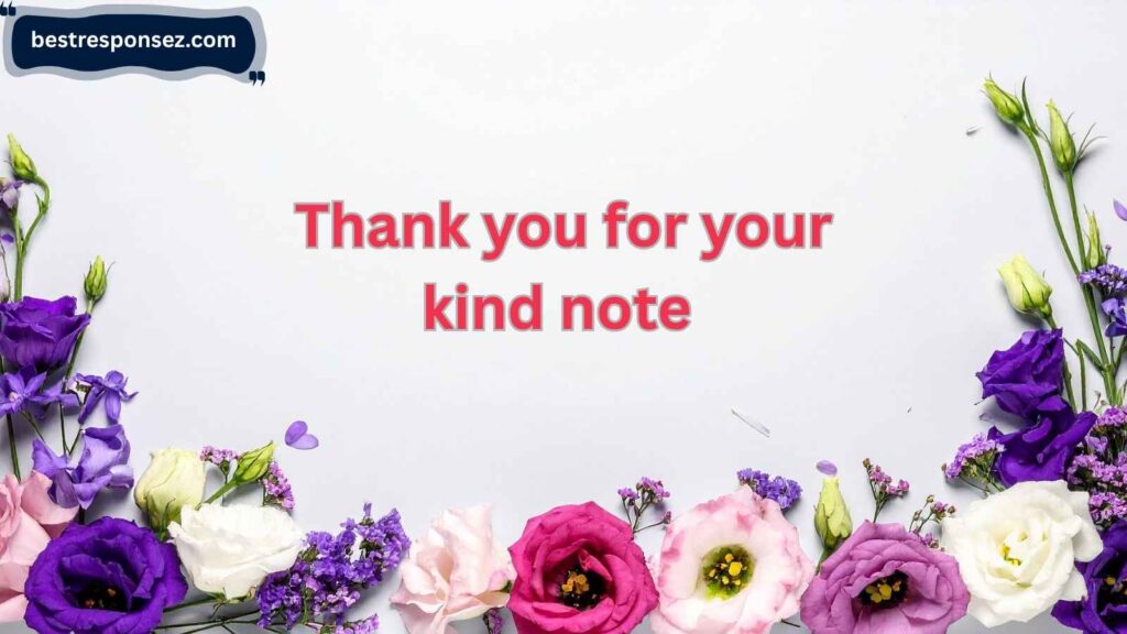 Professional/Polite Responses