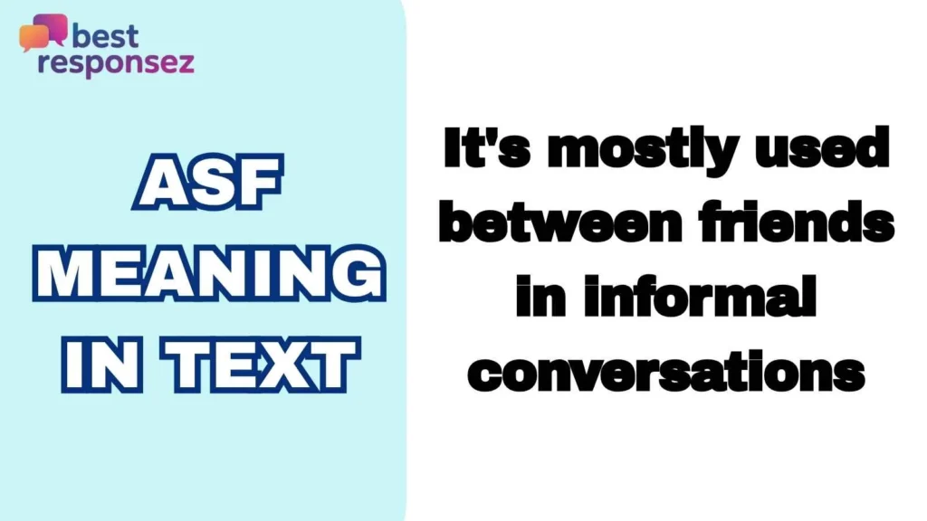 ASF Meaning in Text