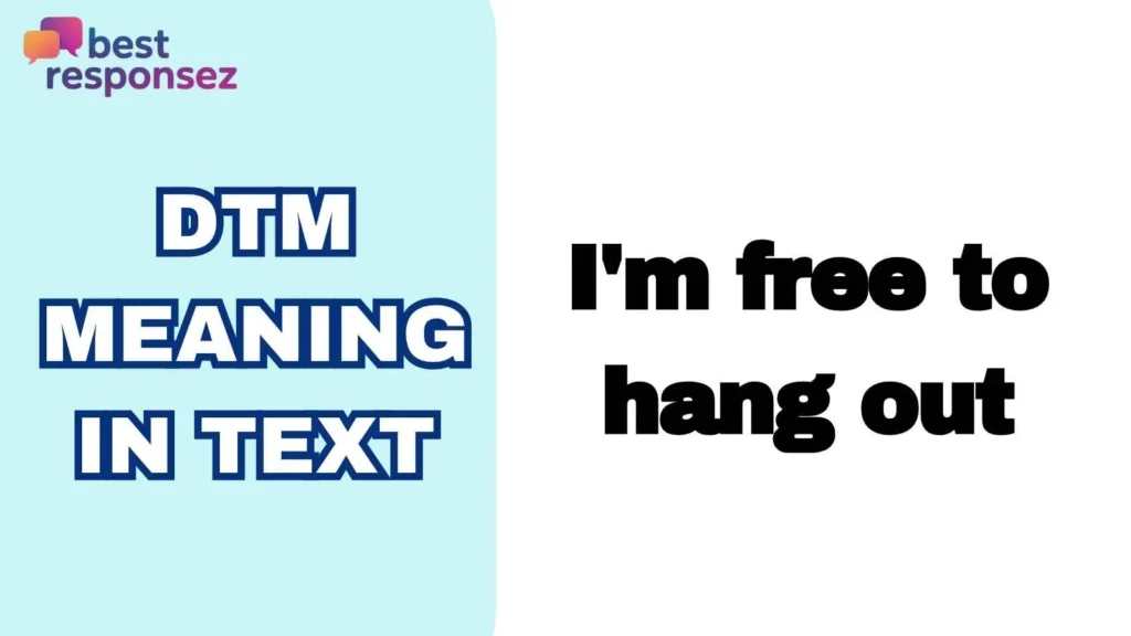 DTM Meaning in Text