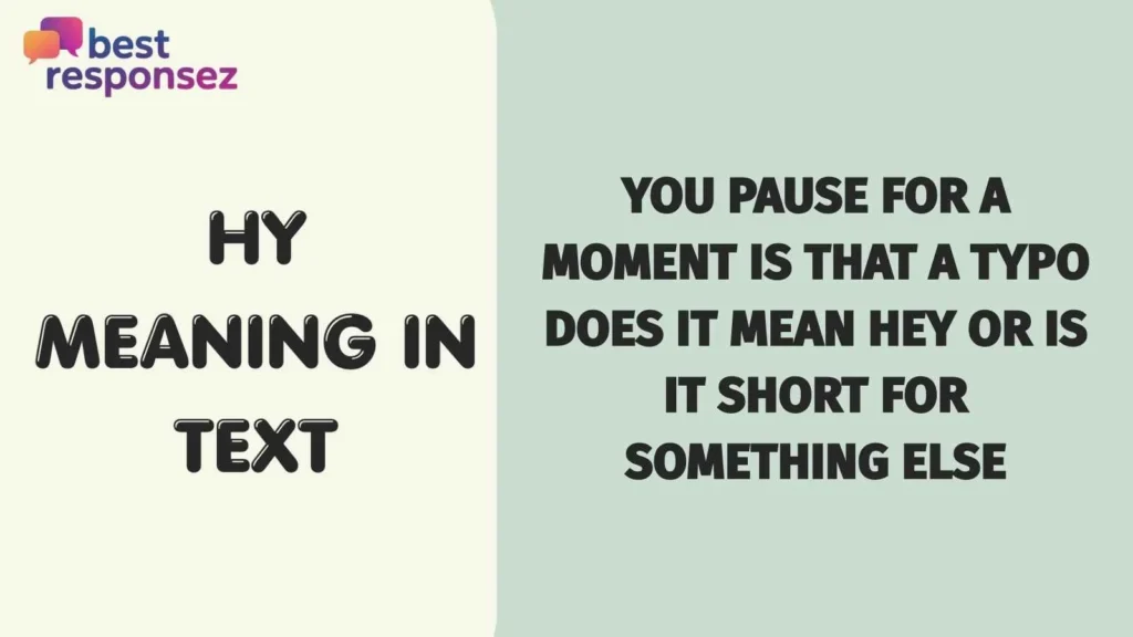 Hy meaning in text