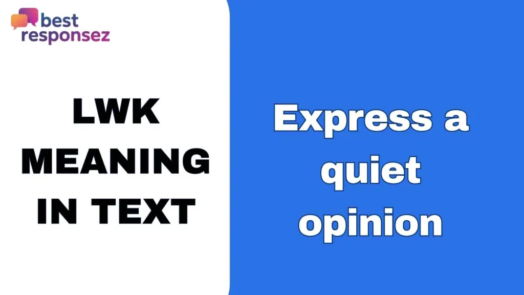 LWK Meaning in Text