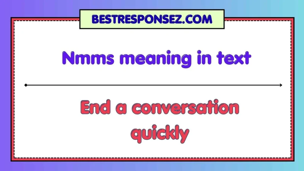Nmms meaning in text