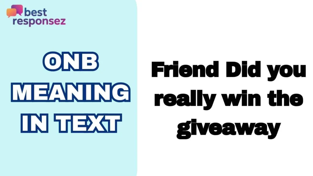 ONB Meaning in Text
