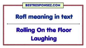 Rofl meaning in text