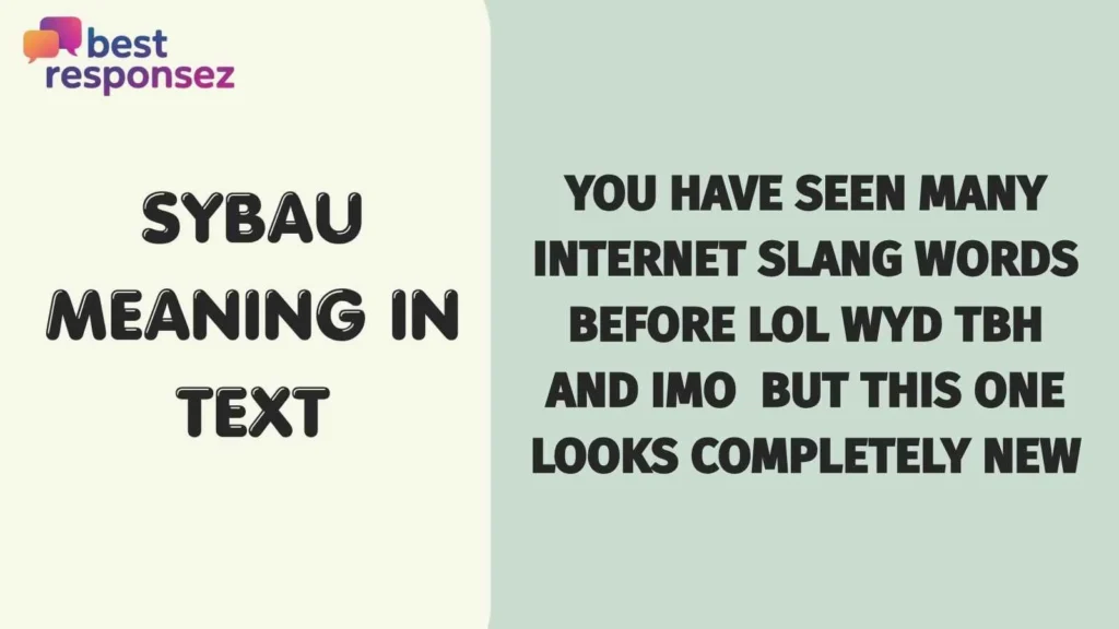 Sybau meaning in text