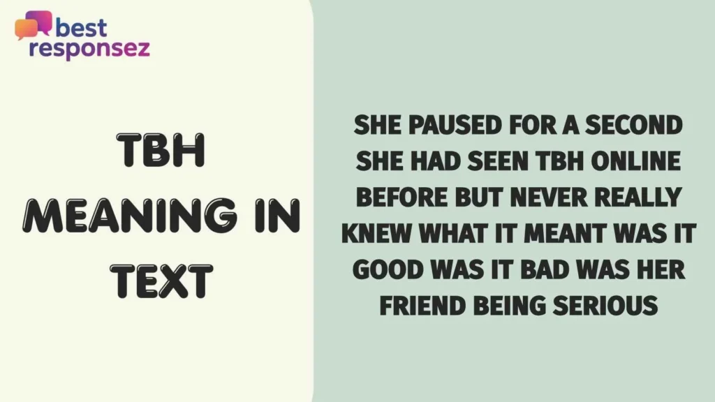 Tbh meaning in text