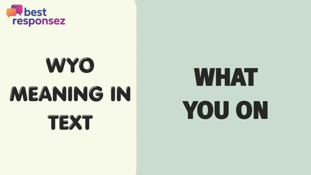 Wyo meaning in text