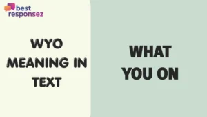 Wyo meaning in text